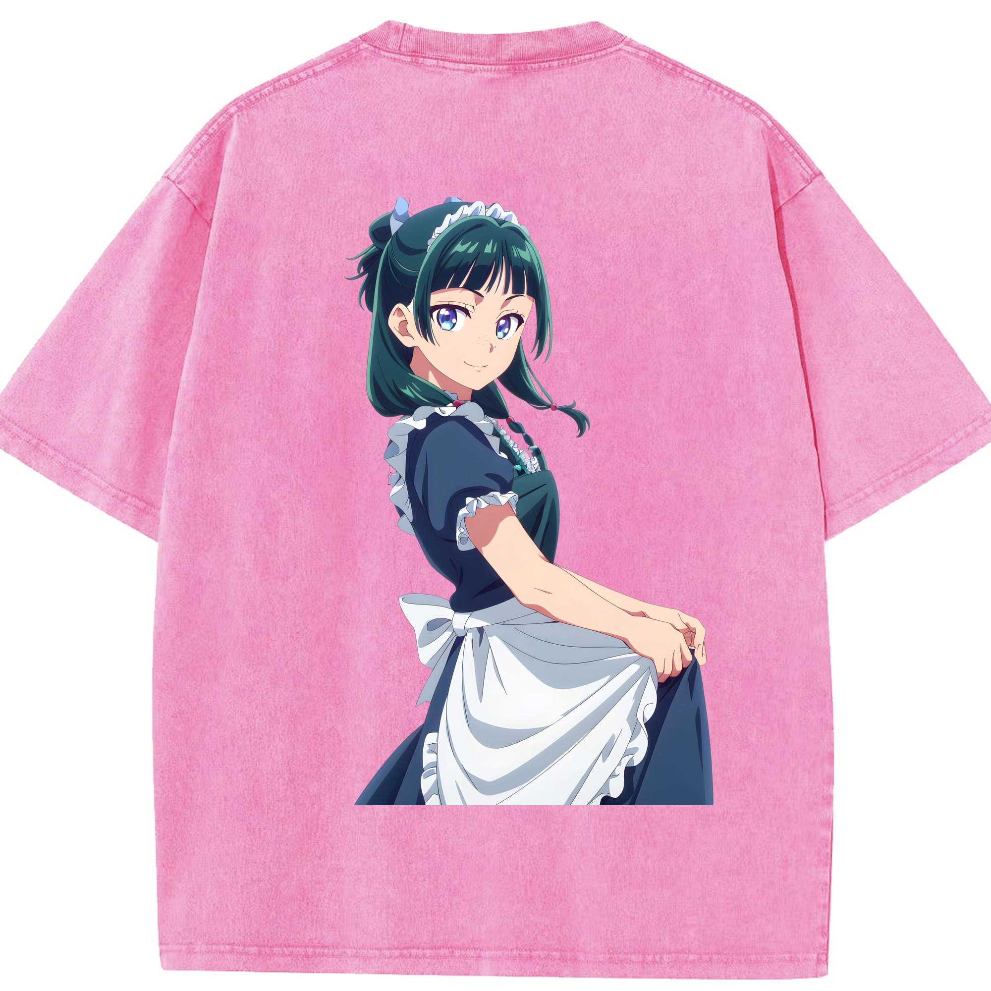 （画像用） 薬屋のひとりごと The Apothecary Diaries 綿100% ヴィンテージ風 半袖Tシャツ（背面プリント）